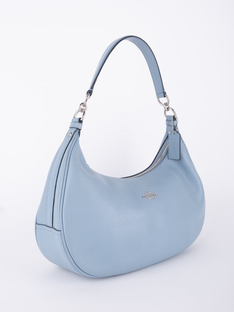 COACH Vintage Light Blue Hobo Shoulder Bag