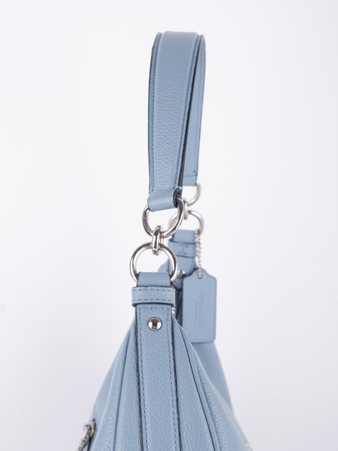 COACH Vintage Light Blue Hobo Shoulder Bag