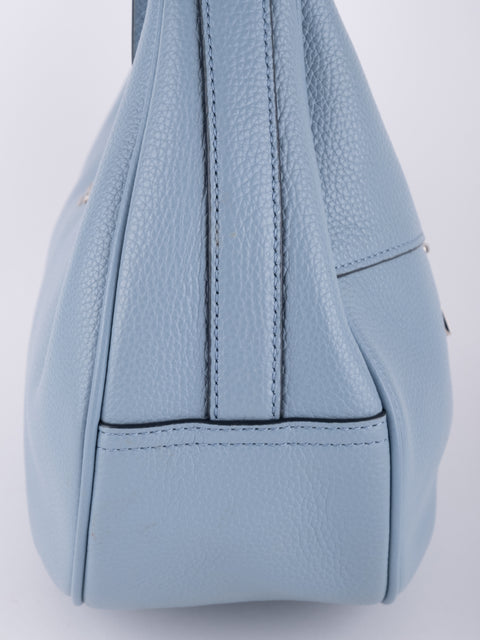 COACH Vintage Light Blue Hobo Shoulder Bag