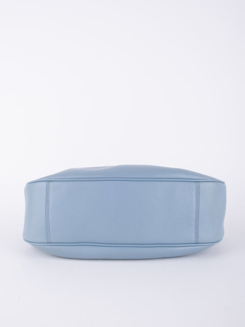COACH Vintage Light Blue Hobo Shoulder Bag