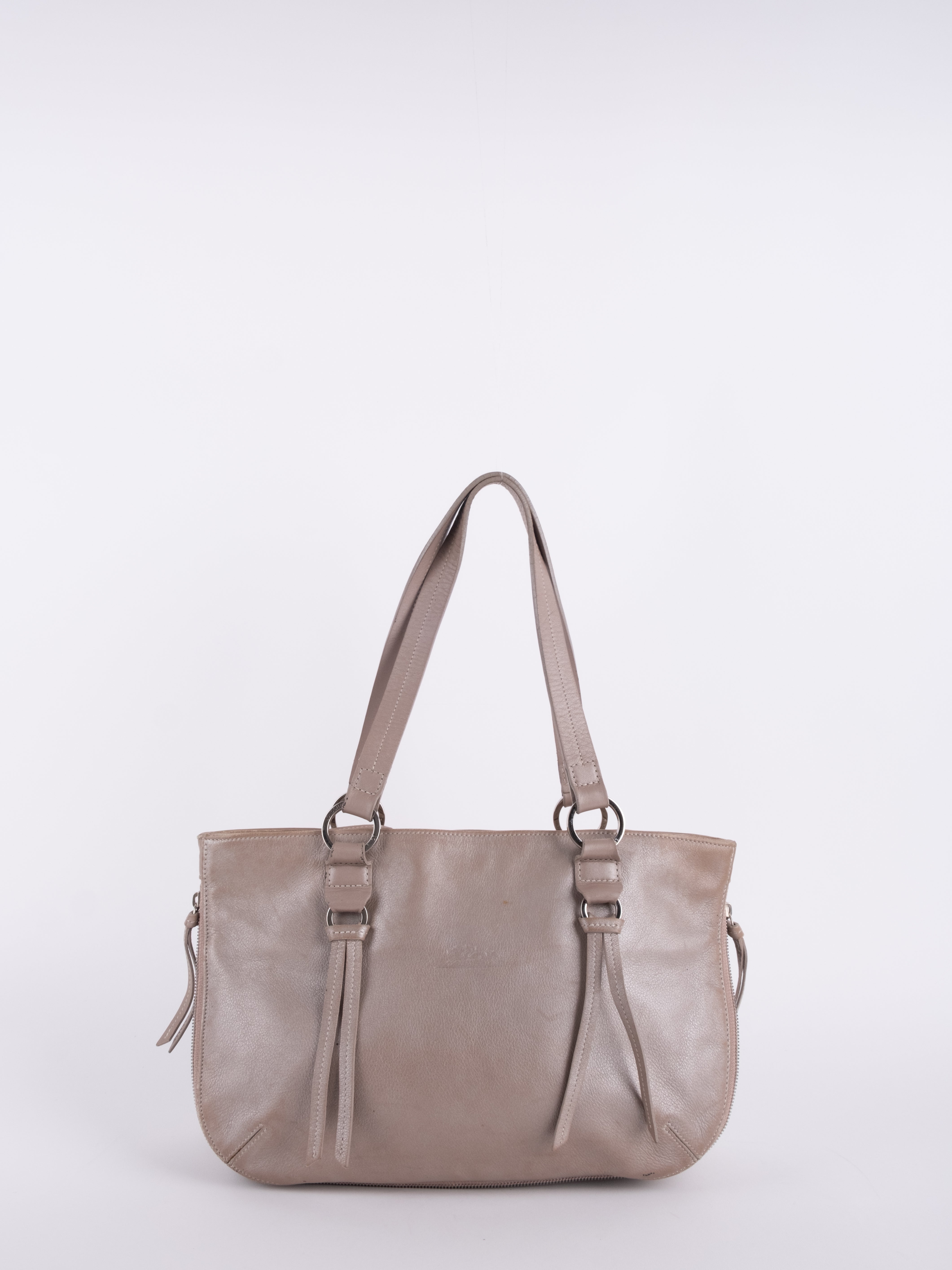 Longchamp Leather Tote Bag