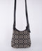 COACH Vintage Black Signature Crossbody Bag