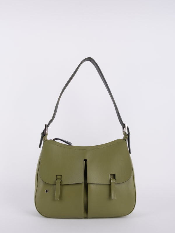 Bally Green Shoulder Bag
