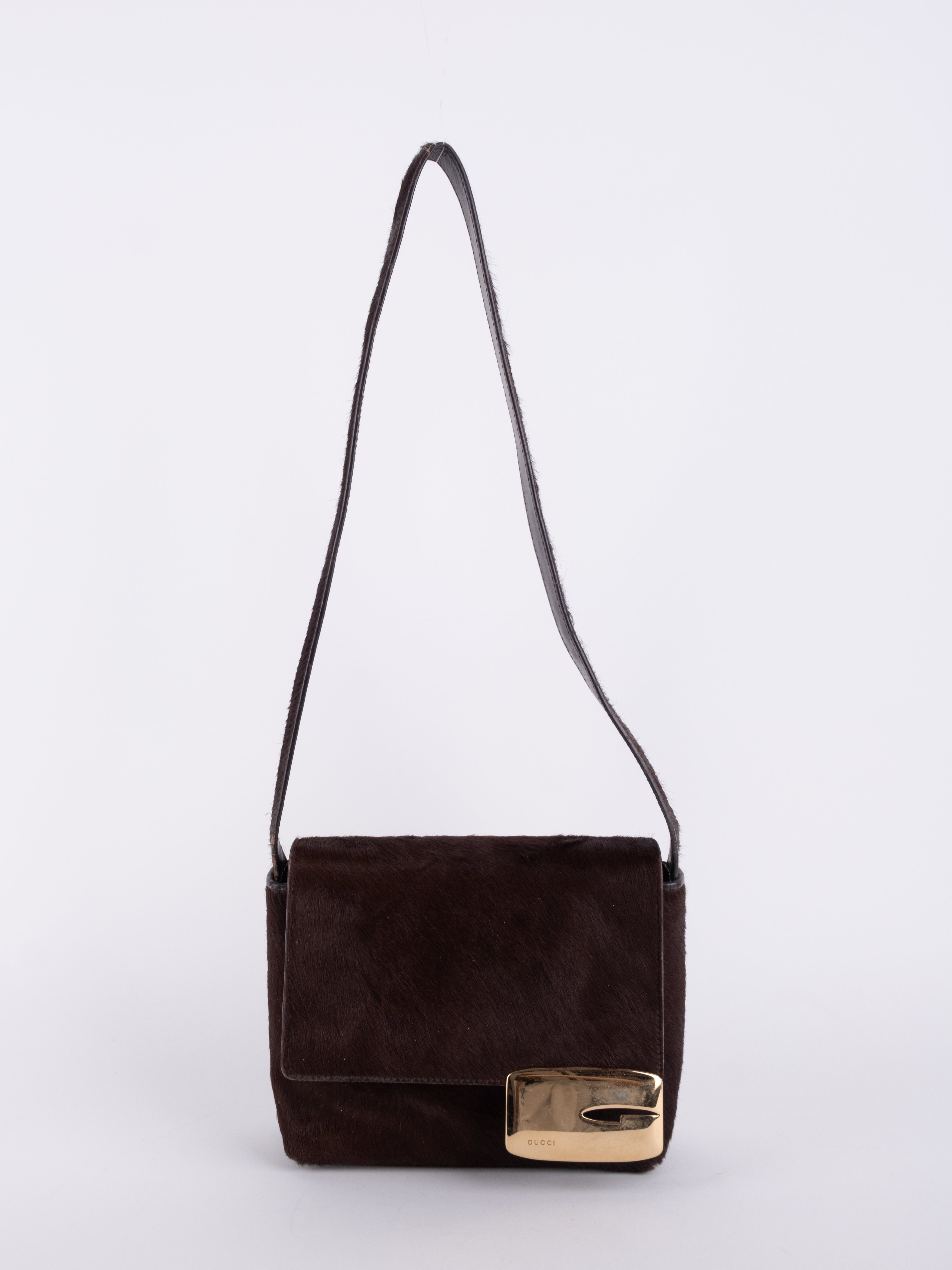 Gucci Fur Crossbody Bag