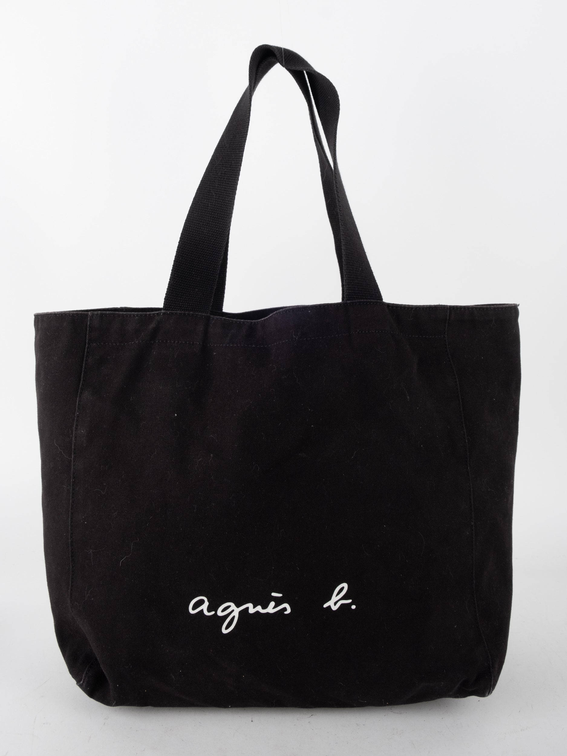 AGNES B. Canvas Tote Bag