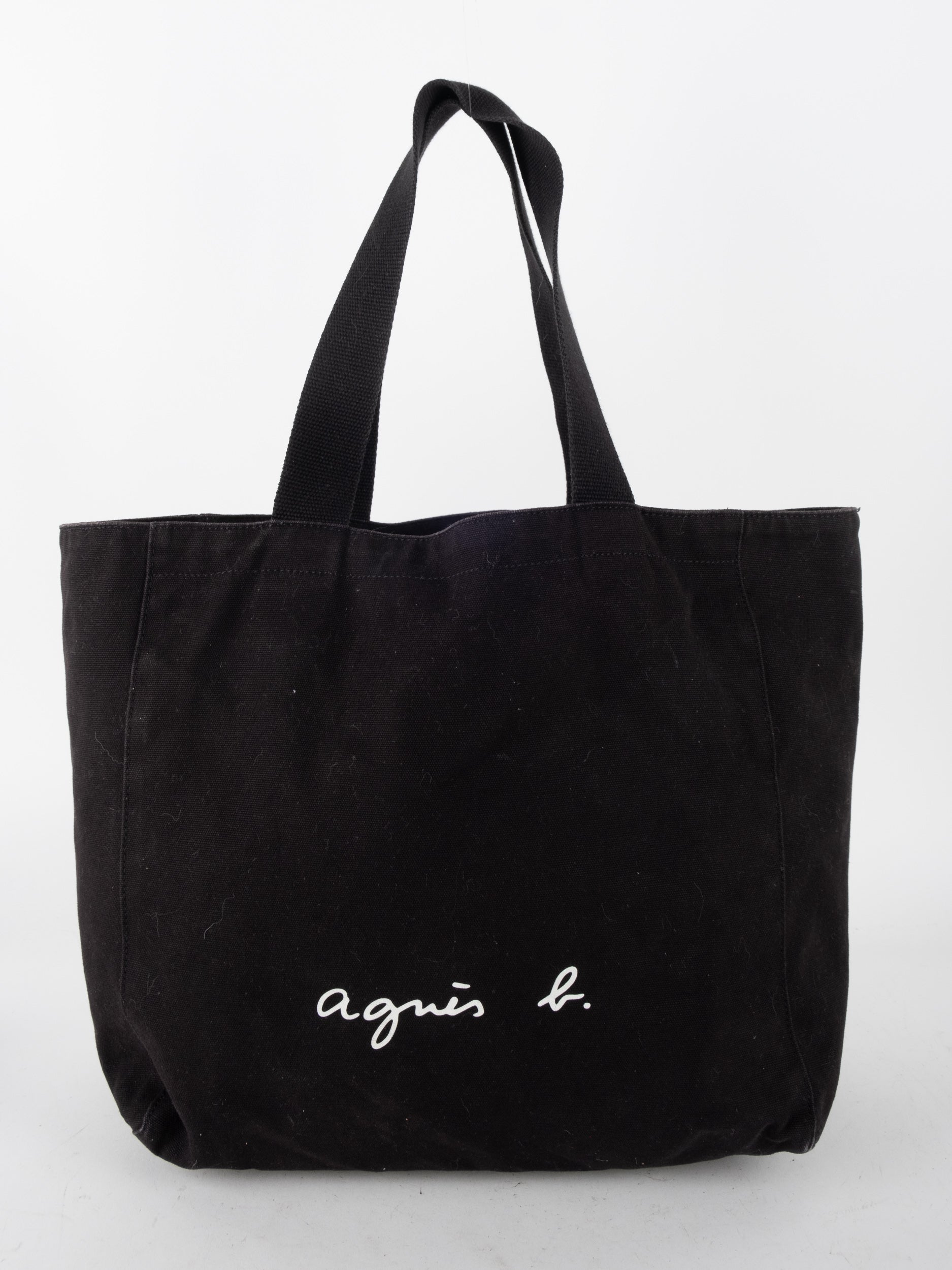 AGNES B. Canvas Tote Bag