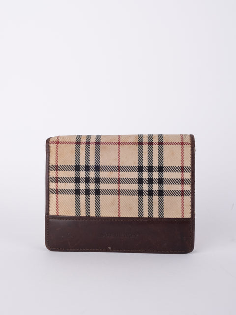 BURBERRY Vintage Check Wallet