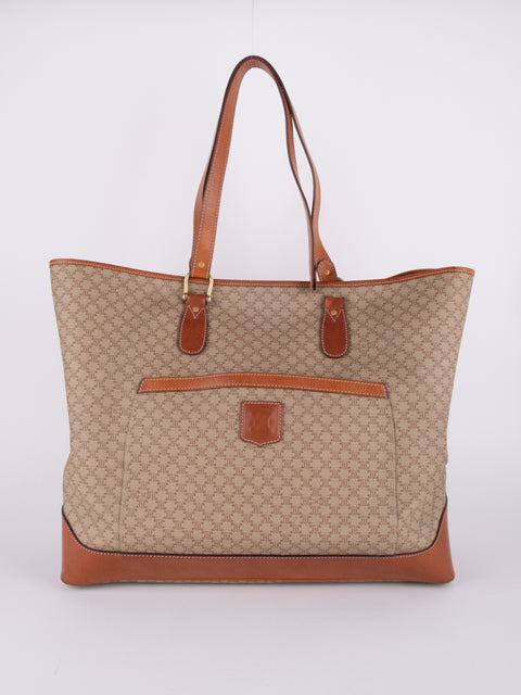 CELINE Vintage Macadam Tote Bag