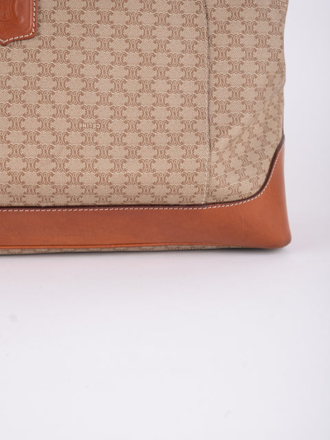 CELINE Vintage Macadam Tote Bag