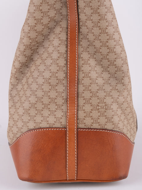 CELINE Vintage Macadam Tote Bag