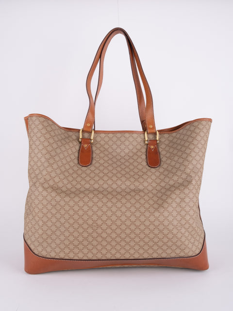 CELINE Vintage Macadam Tote Bag