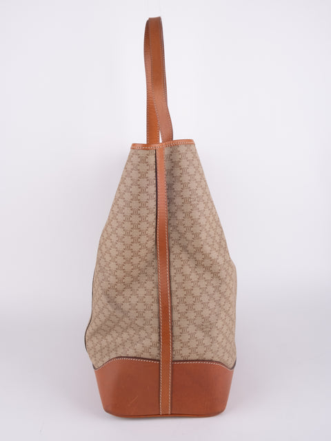 CELINE Vintage Macadam Tote Bag