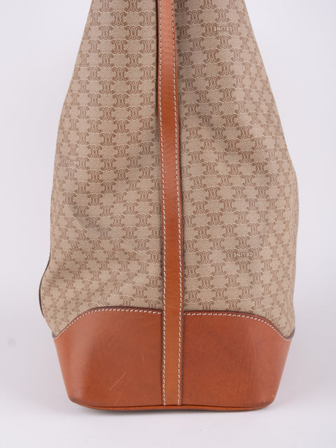 CELINE Vintage Macadam Tote Bag
