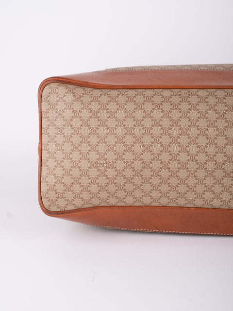 CELINE Vintage Macadam Tote Bag