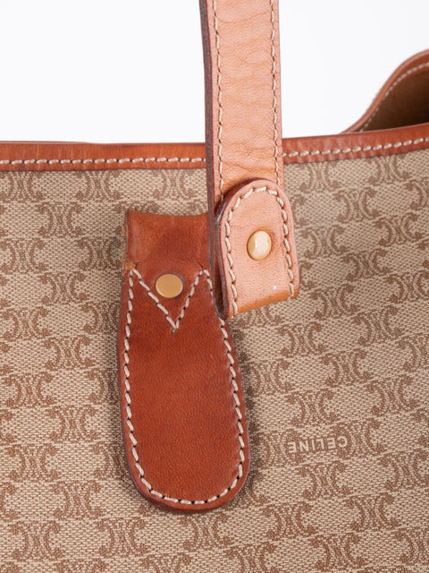 CELINE Vintage Macadam Tote Bag
