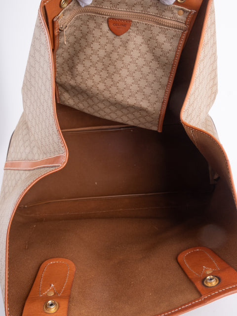 CELINE Vintage Macadam Tote Bag