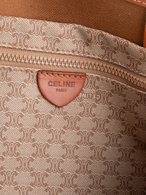 CELINE Vintage Macadam Tote Bag