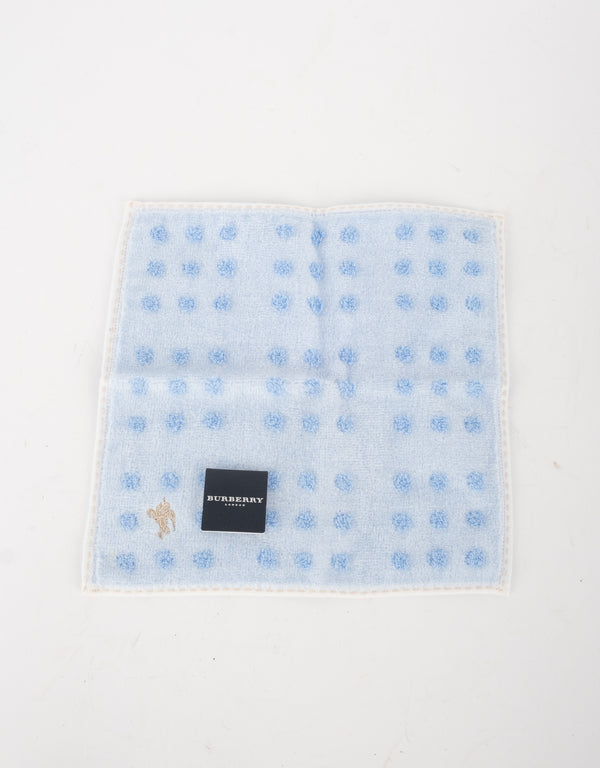 Burberry Vintage Cotton Mini Towel Square Classic