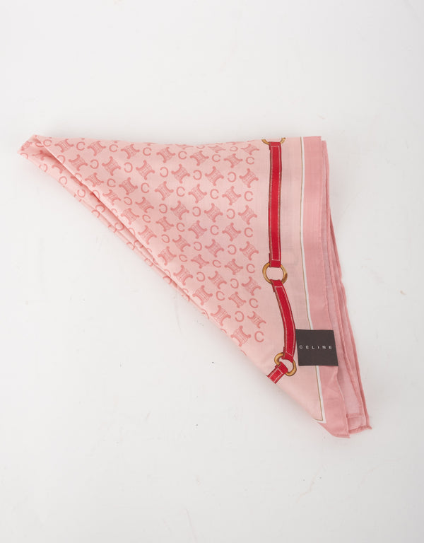 Celine Cotton Handkerchief Square Classic