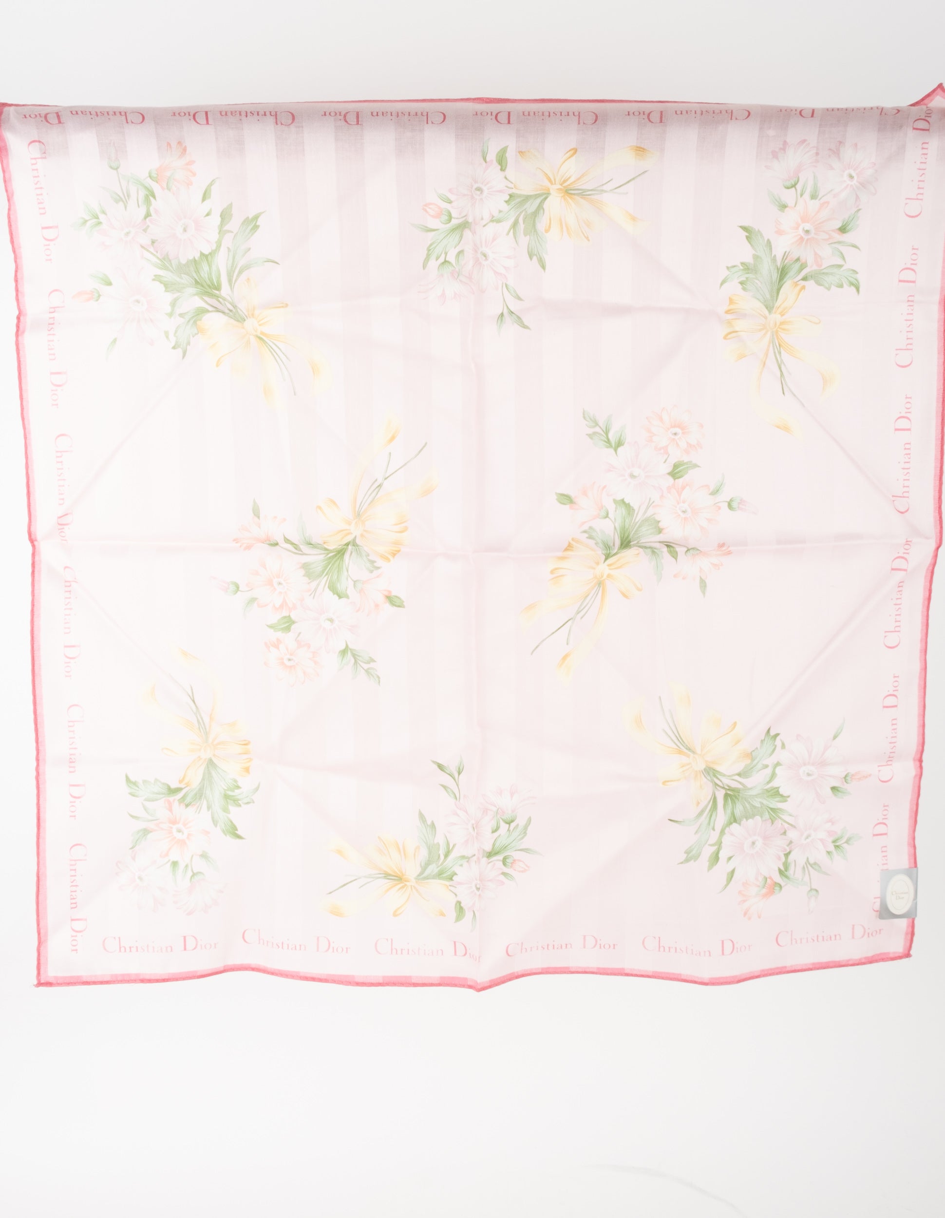 Dior Cotton Handkerchief Square Classic