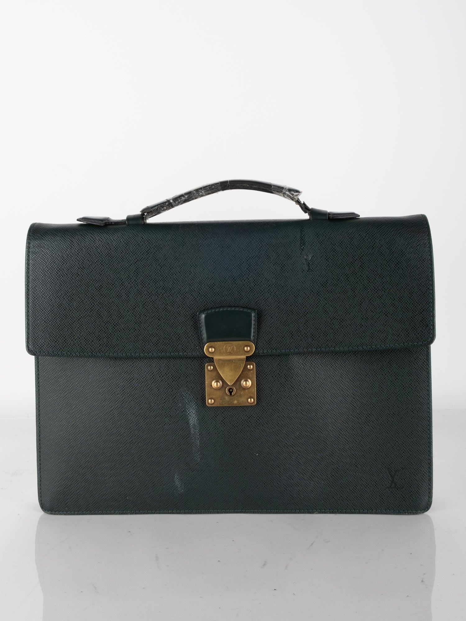 Louis Vuitton Monogram Black Leather Briefcase – Variant