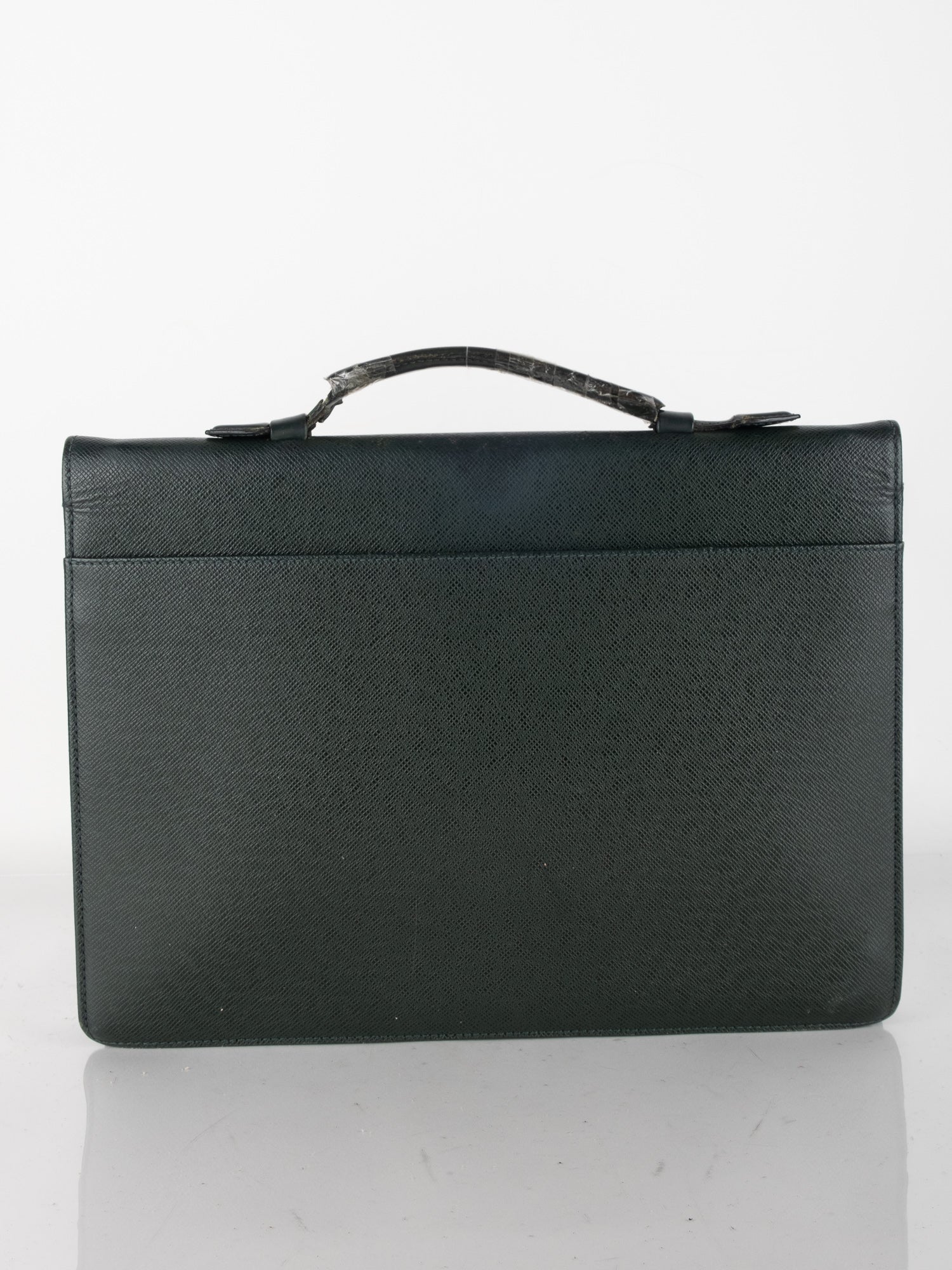 Louis Vuitton Monogram Black Leather Briefcase – Variant