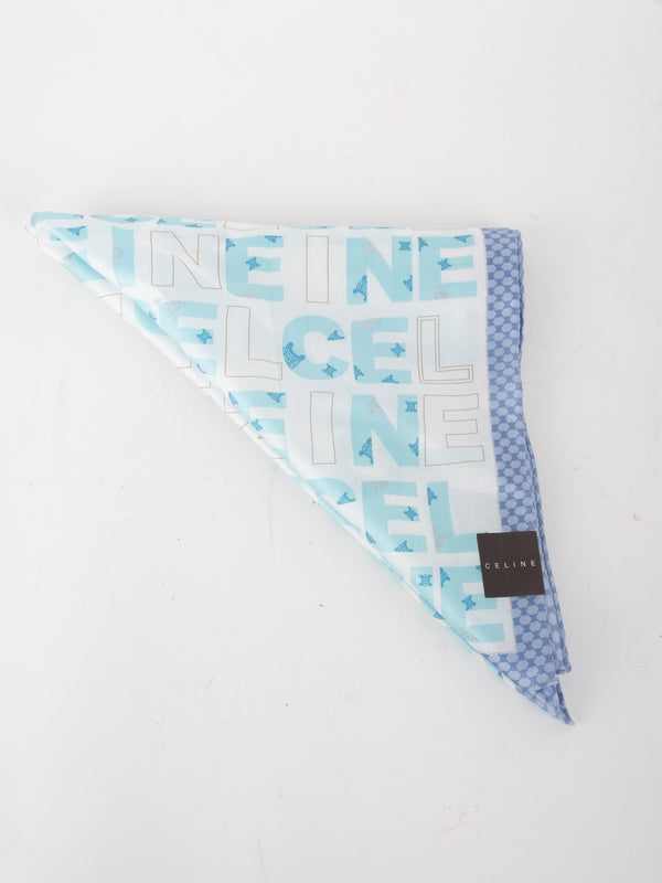Celine Cotton Handkerchief Square Classic