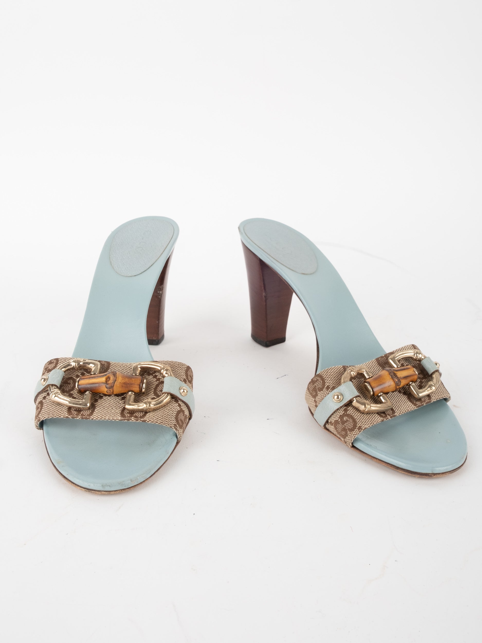 Gucci Heeled Mules 37.5