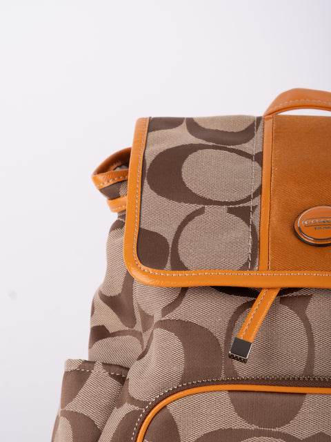 COACH Vintage Signature Mini Backpack