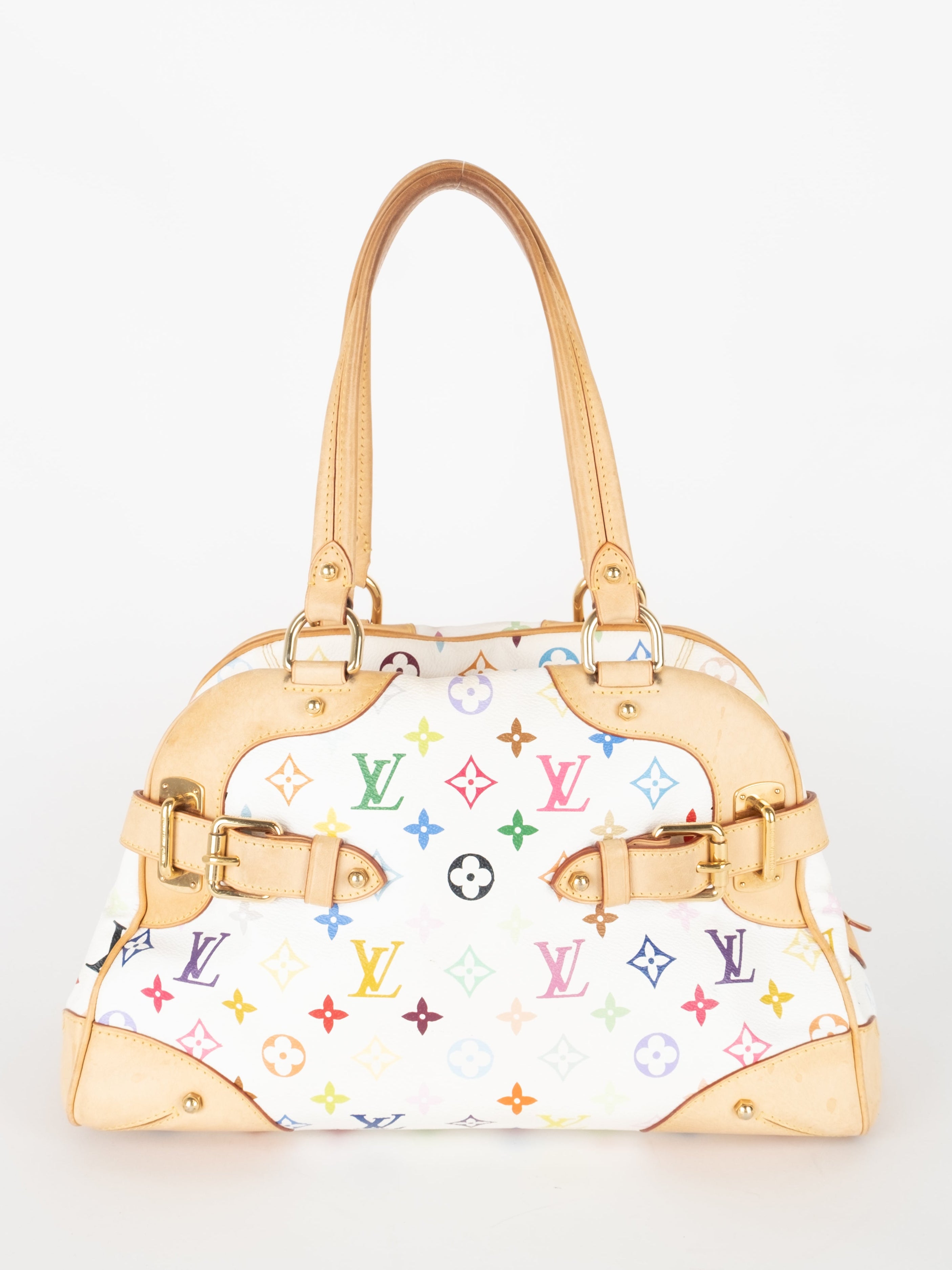 LouisVuitton x Takashi Murakami Multicolour Claudia Bag נדיר במיוחד