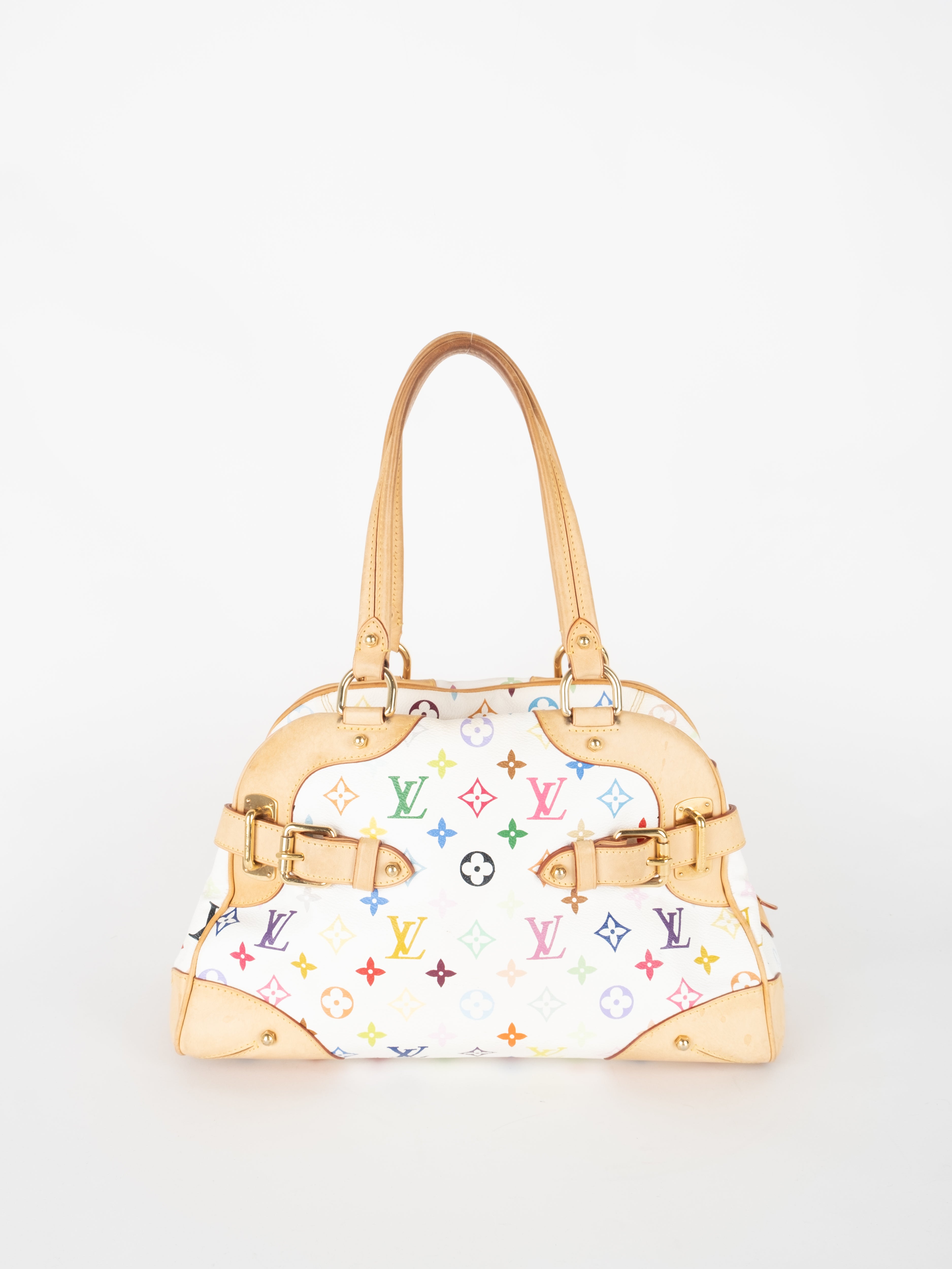 LouisVuitton x Takashi Murakami Multicolour Claudia Bag נדיר במיוחד