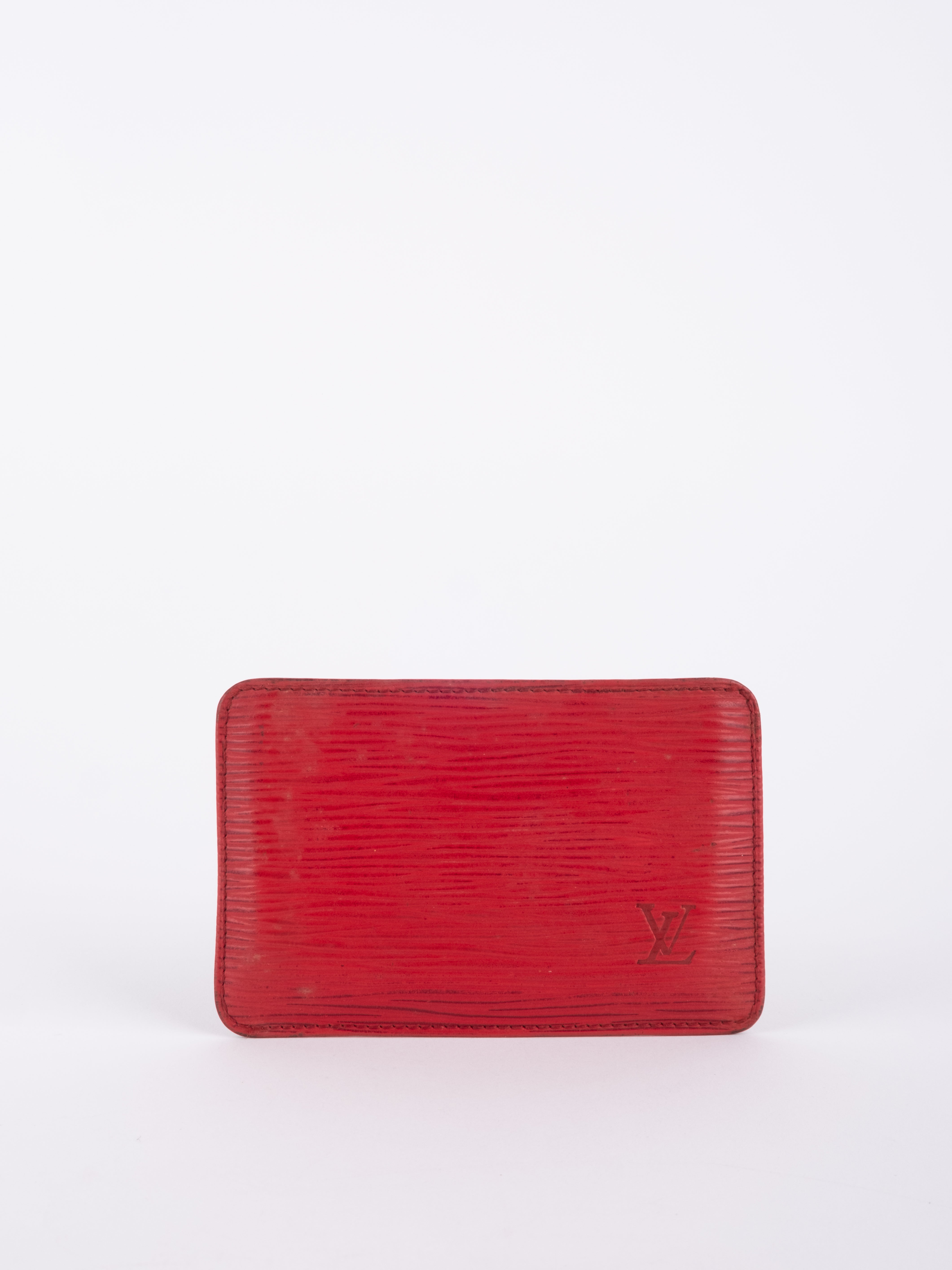 Louis Vuitton Epi Red Wallet