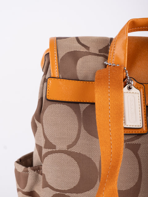 COACH Vintage Signature Mini Backpack