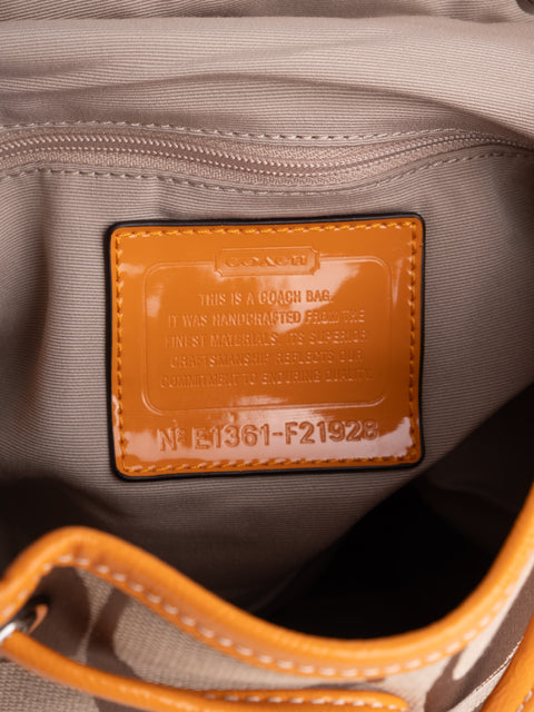 COACH Vintage Signature Mini Backpack