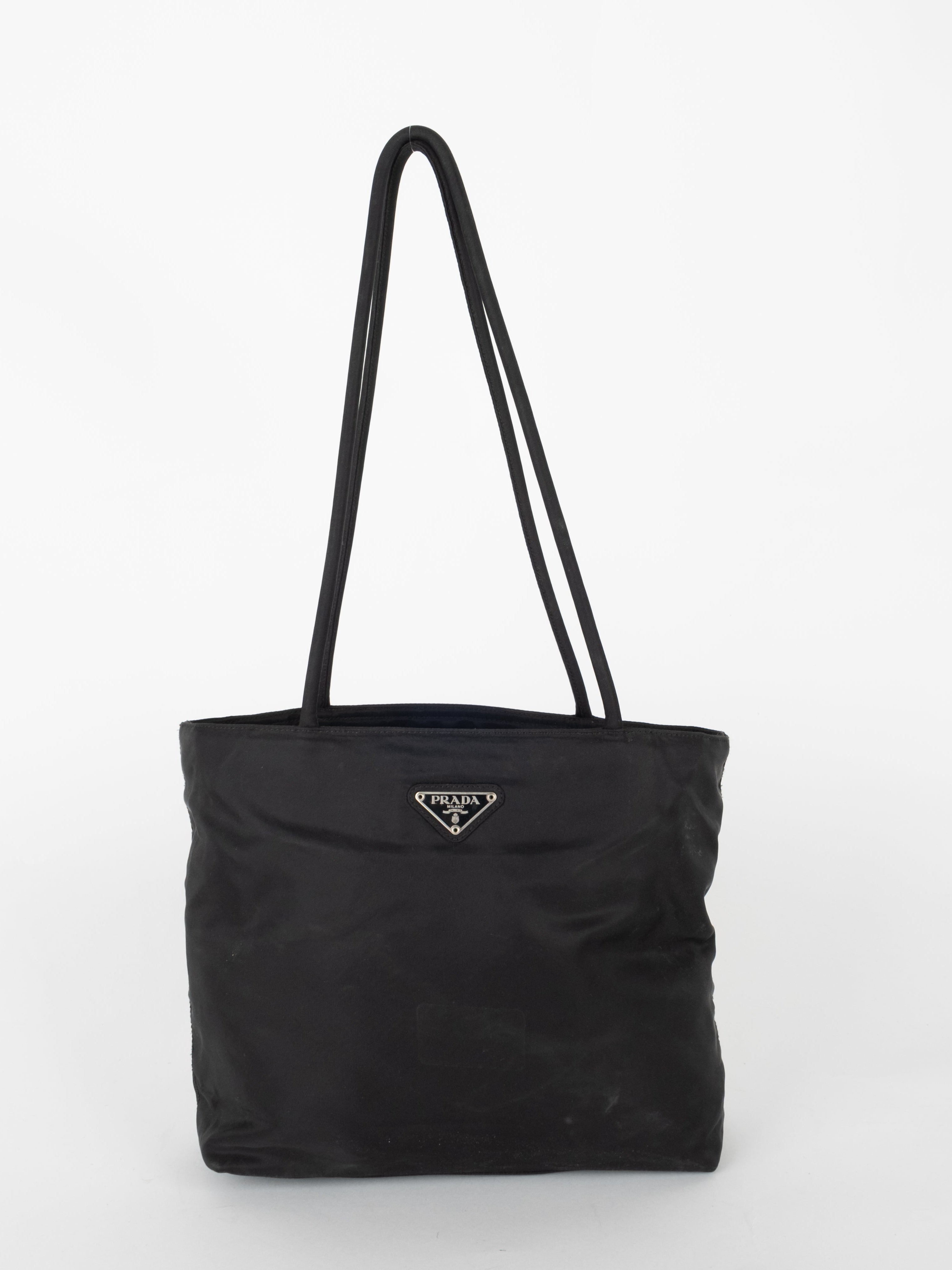 PRADA Nylon Tote Bag Black