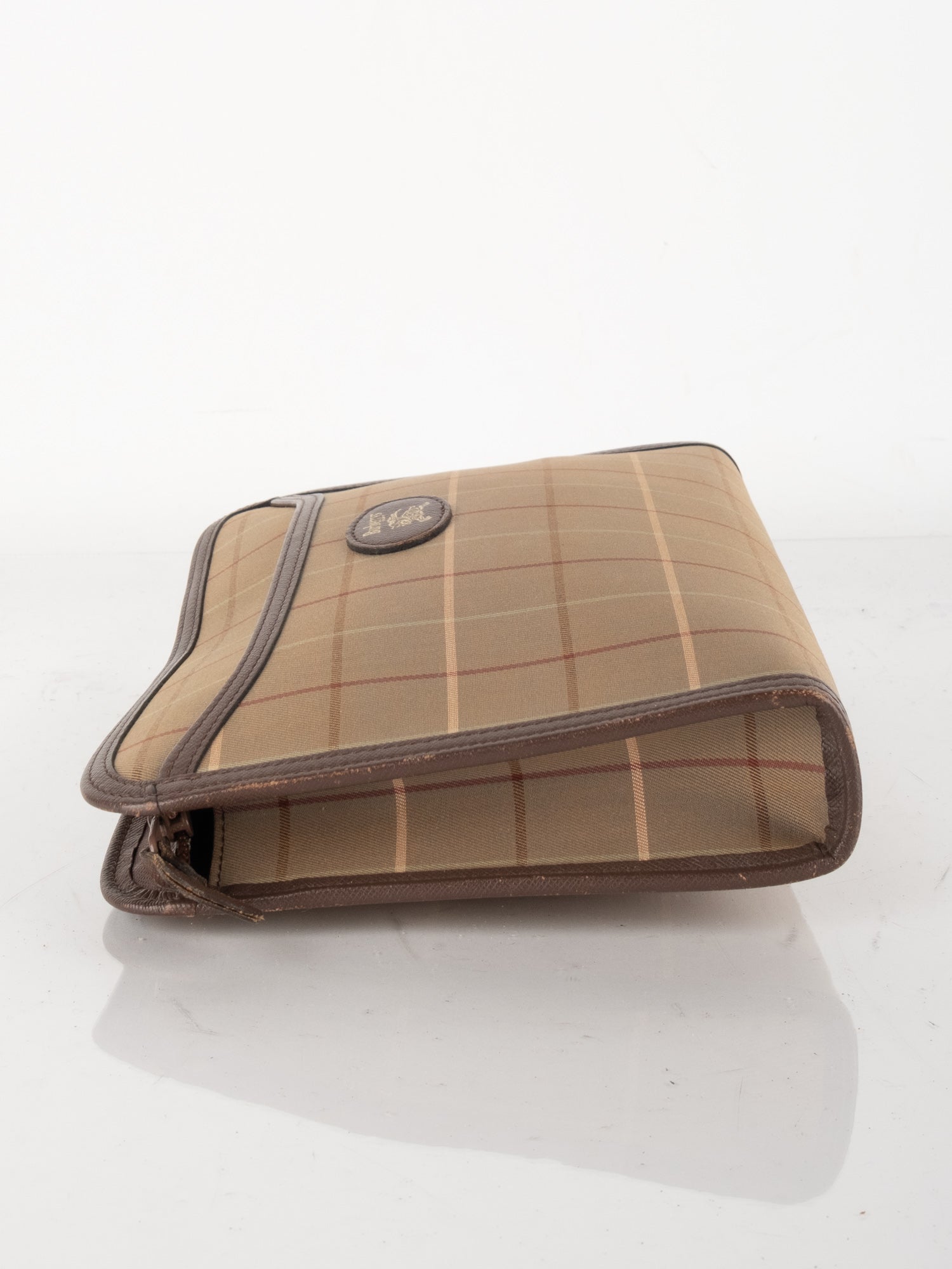 Burberry Vintage Large Check Document Pouch