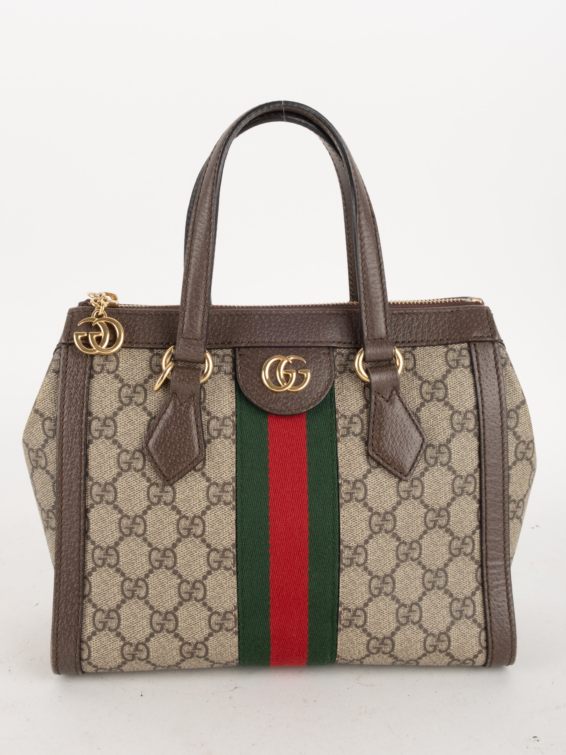 GUCCI Ophidia GG Supreme Top Handle Bag