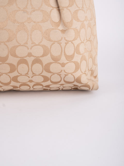 COACH Vintage Signature Graffiti Tote Bag