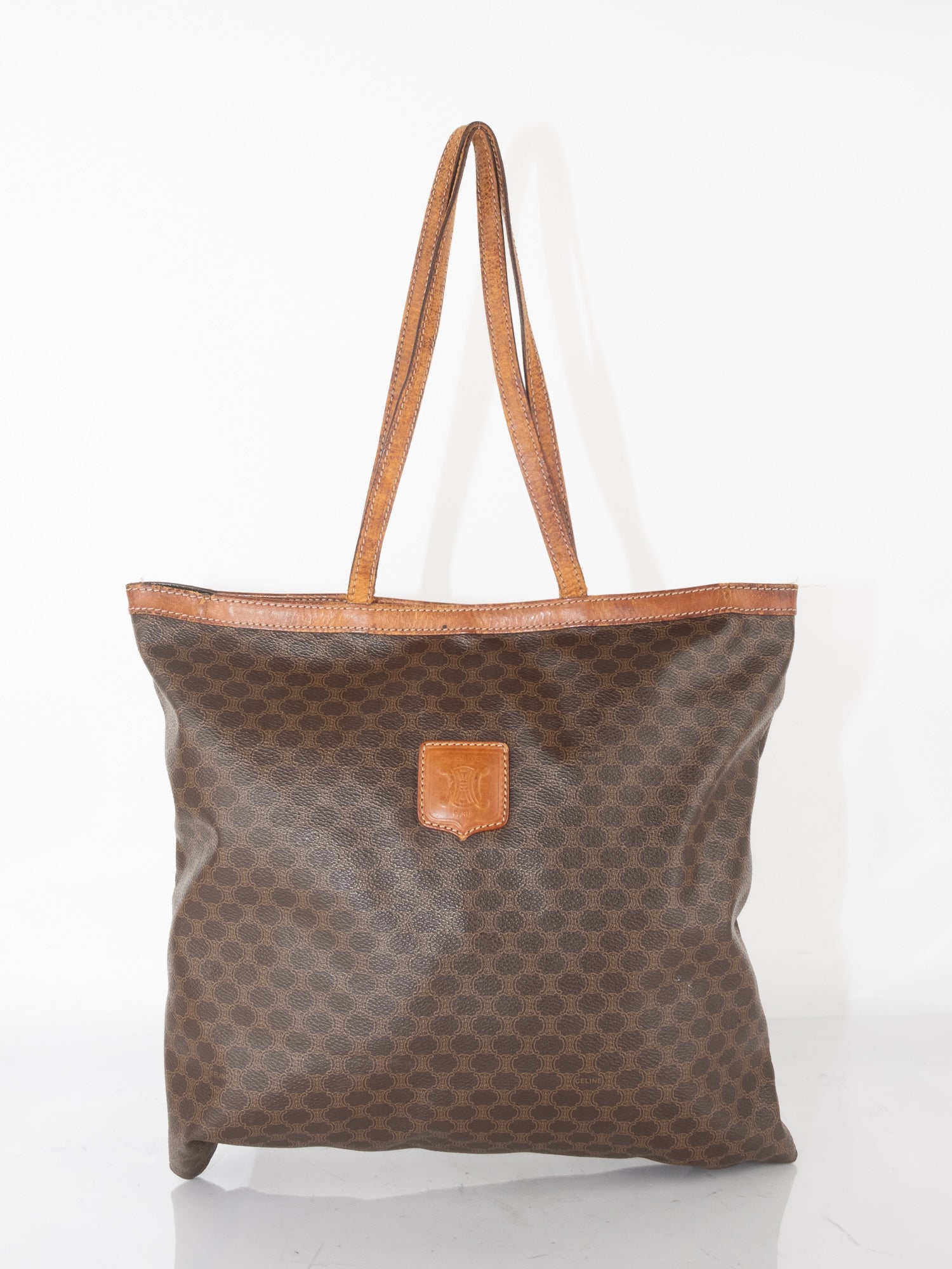 Céline Vintage Macadam Tote Bag