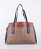 COACH Vintage Signature Colorblock Tote Bag