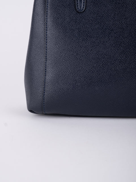 COACH Vintage Black Structured Tote Bag