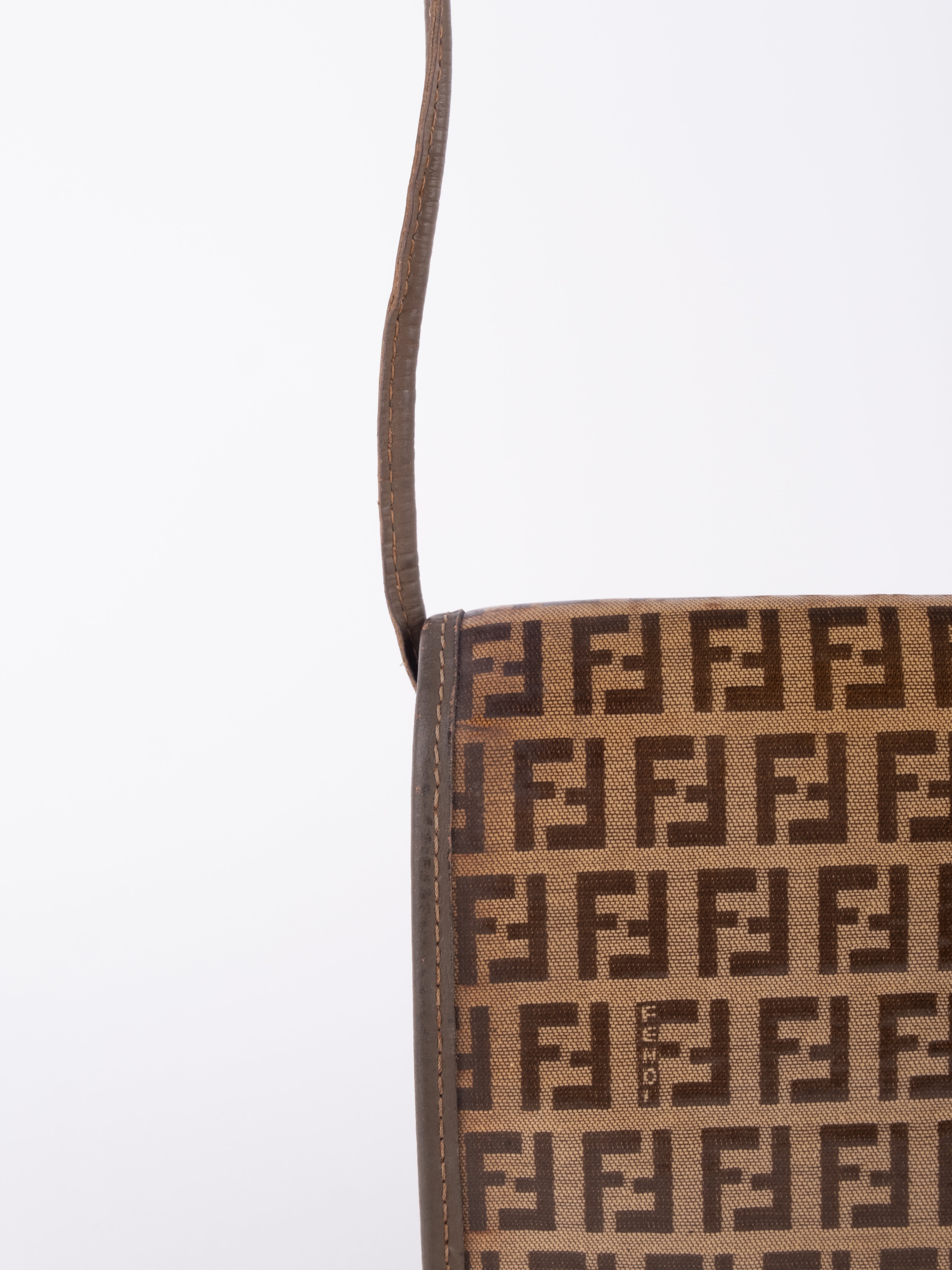 Fendi Zucca Vintage Crossbody Bag