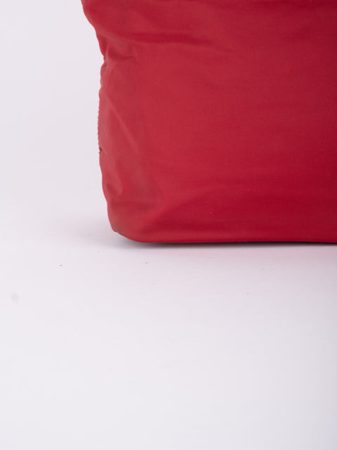 PRADA Vintage Red Nylon Tote Bag