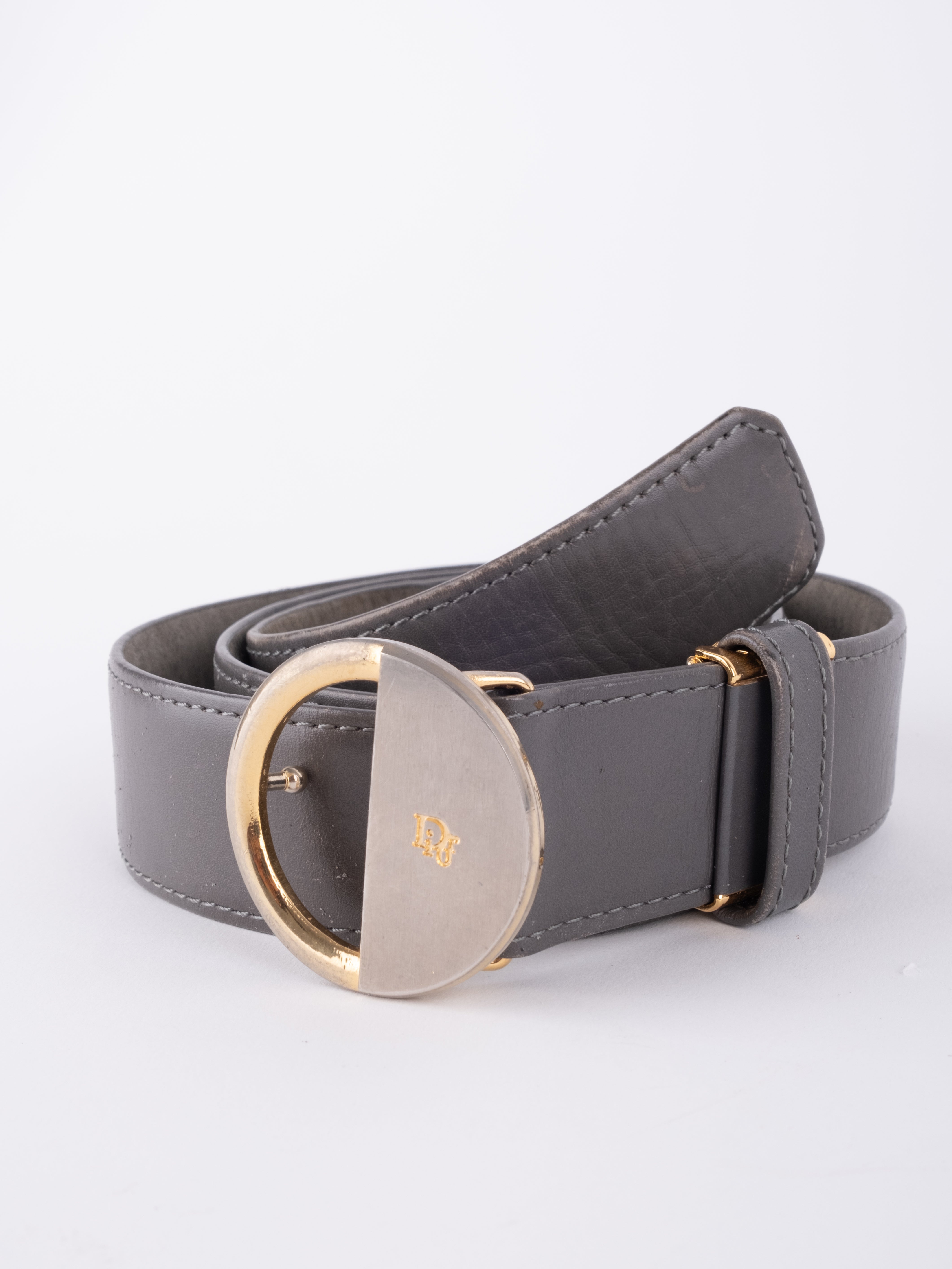 Christian Dior Grey Belt 85 cm