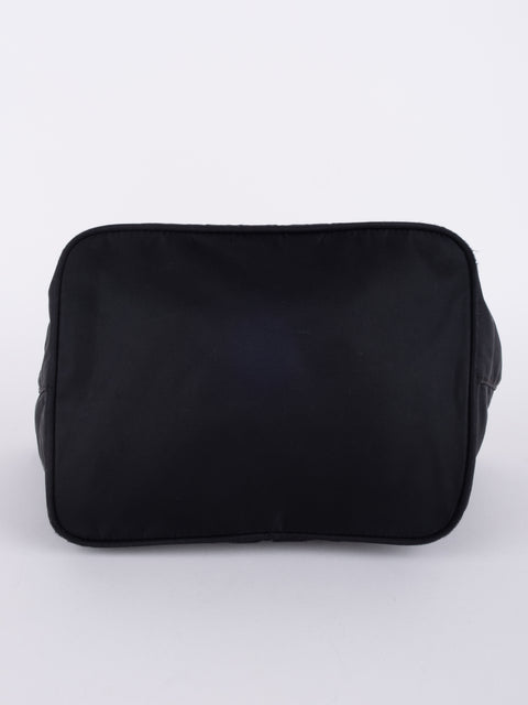 PRADA Vintage Black Nylon Tote Bag