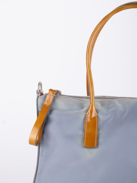 PRADA Vintage Light Blue Handbag