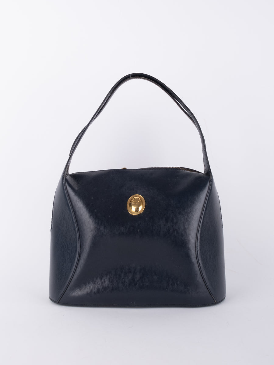 DIOR Black Vintage Shoulder Bag