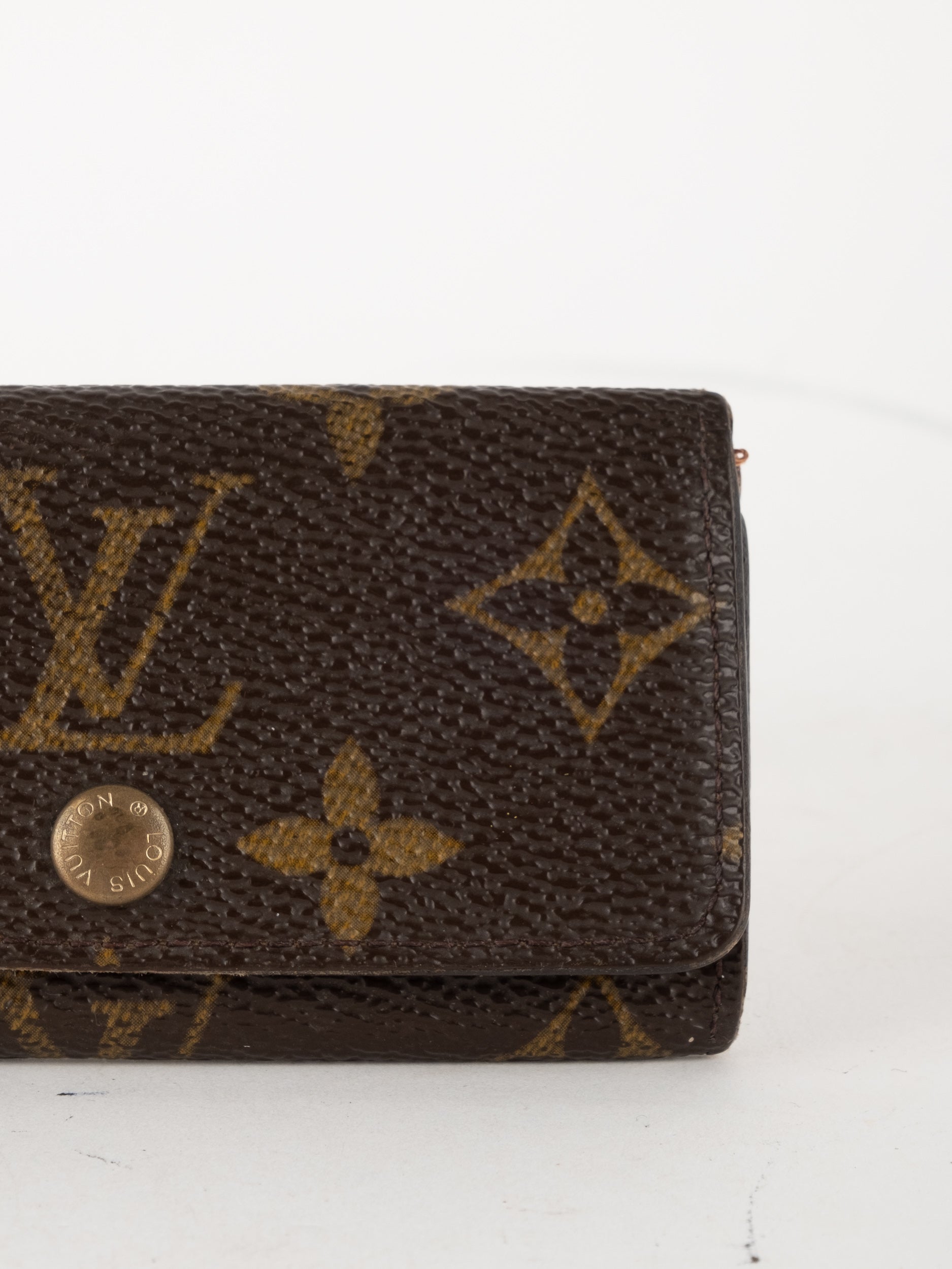 LOUIS VUITTON Monogram Key Holder Wallet