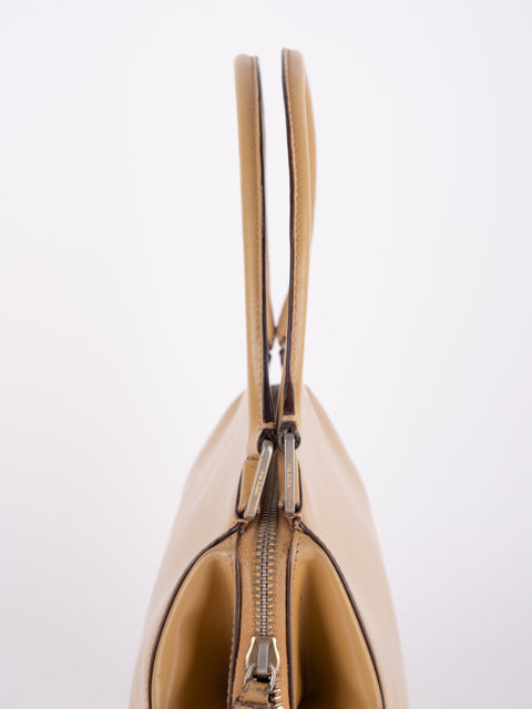 PRADA Vintage Mustard Top Handle Bag