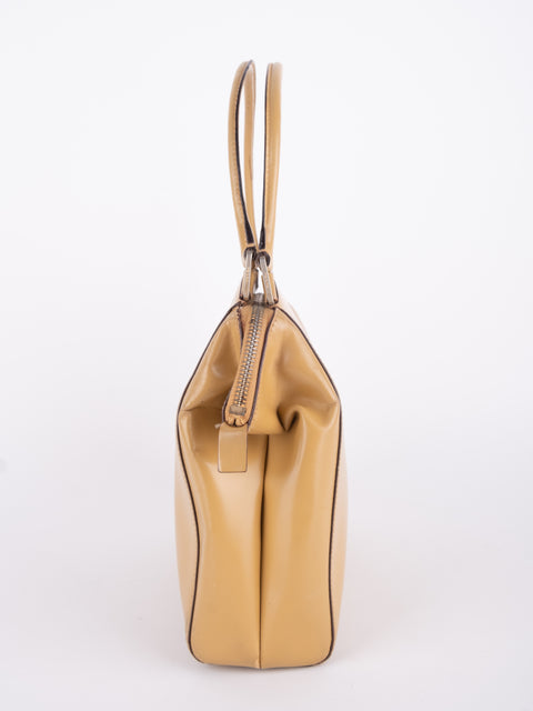 PRADA Vintage Mustard Top Handle Bag